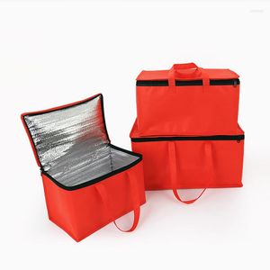 Storage Bags Food Thermal Bag Waterproof Insulated Cooler Portable Folding Picnic Lunch Ice Pack Delivery Pizza