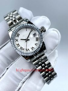 relógio de alta qualidade nova versão Ladies Watch 31mm 26mm Dial branco 178274 126231 279171 ETA Movimento automático 316L Plenagem de aço inoxidável