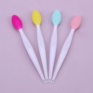 Beauty Skin Care Wash Face Silicone Brush Exfoliating Nose Clean Blackhead Removal Brushes Tools Removable Head 300pcs DHL