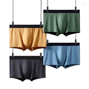 Unterhosen 2022 Herren Boxershorts Modal Männliche Unterwäsche Große Größe Weiche Höschen Sexy Boxer 3XL Herren Slips