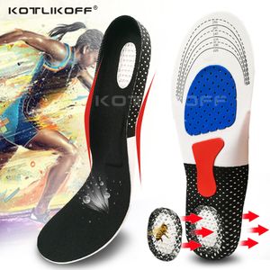 Sport Running silikonowy wkładki żelowe dla stóp Man Kobiety na buty Sole ortopedyczne Masowanie wstrząs