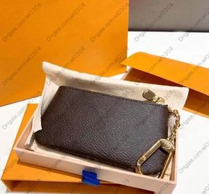 Projektanci portfele luksusowe portfele luksusowe projektanci france w stylu mężczyźni kobiety lady skórzana torebka monety luksusowe uchwyty na karty Kluczowe portfele Karta kredytowa M62650
