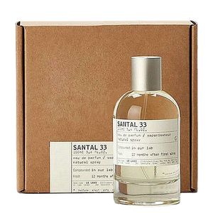 Nya Santal 33 parfymer 100 ml långvarig parfym eau de toilette semestergåvor för män och kvinnor