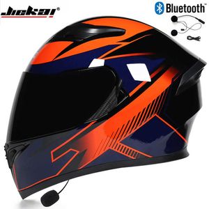 Fahrradhelme, geeignet für Motorräder, Bluetooth, Motorrad-Rennhelm, Vollhelm, Bluetooth, Persönlichkeit, elektrisch, L221014