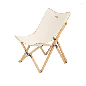Obozowe meble naturehike lite drewno krzesło składane na zewnątrz przenośny kemping piknik
