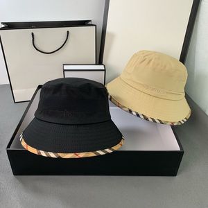 Bucket Hats Men and Women Street Fashion Brand Summer Sunblock Sunshade Wide Brim Hat