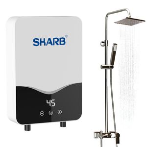 RYK 5500W Elektrikli Su Isıtıcı Anında Tankless Banyo Duş Çok Amaçlı Ev Sıcak Su Isıtıcı