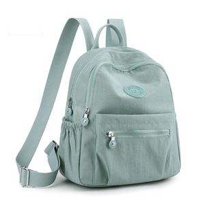 Fashion Lightweight Travel Bag Large Capacity Backpack Female Simple And Versatile Backpack Schoolbag 220815