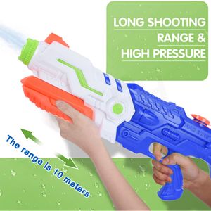 Gun Toys Doki Latest 1500ML Water Kids Beach Squirt Pistol Spray Summer Pool Outdoor Party Favors 221018