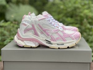 Women Designers Men Shoes Retro Runner 7.0 Sneakers Trainers Transmit Sense Black White Track Runners Shoe