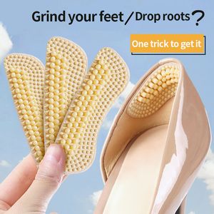 3Pair Women Insoles for Shoes High Heels Adjust Size Adhesive Heel Pads Liner Grips Protector Sticker Pain Relief Foot Care