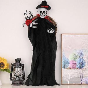 Dekorative Blumen Halloween Geisterkranz Gruseliger Bräutigam/Braut Hängende Dekoration für die Haustürwand