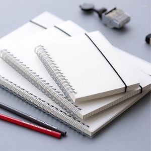 Notatniki A5/80 Arkusze Przezroczyste cewkę Notebook Student Rysunek B5/160 Page Line Line Book Business School School Spiternotepads