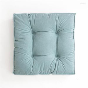 Pillow Home Decor Comfort Tatami Square Pouf Decorative For Sofa Floor S Bedroom Throw Pillows Mattress