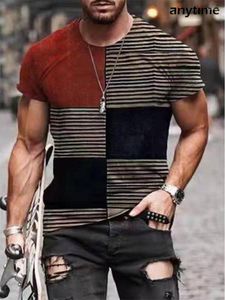 T-shirt da uomo Camicia stile grunge per uomo Fashion Design Casual Girocollo Maniche corte Stampa digitale Pullover sottile Prezzo basso Top