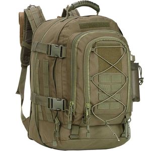 Wanderbeutel 60L Outdoor Military Tactical Rucksack Armee Wanderkletterbeutel wasserdichte Sportreisen Camping Jagd Rucksack Rucksack L221014