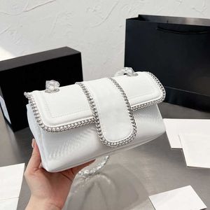 Shouder Bags Designer Sumbags Chain Crossbody Bag Sques Women Loxury Leather Messenger Bags Black White Design Dembag 221019