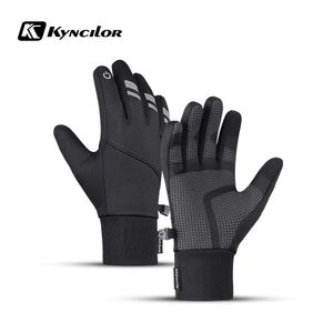 Ski Gloves Men Winter Cycling Gloves Touch Screen Waterproof Windproof Bicycle Sports Mitten Warm Fleece Bike Motorcycle Ski Riding Gloves L221017