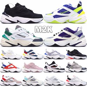 Topp M2K Tekno Herr Dam Löparskor Atmosfär Grå Platina Nyans Ljus Bengrå Foton Dust Segel Fossil Stone Outdoor Sneakers Storlek 36-45