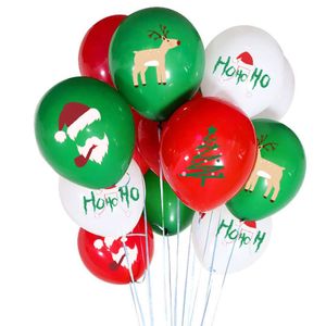 Party Decoration Party Decoration Christmas Latex Balloons 12 Inch Red Green White For Decorations School Classroom Game Kids Drop De Dhsox