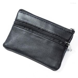Depolama çantaları para çantası erkekler küçük çanta cüzdan değişimi cüzdanlar fermuarlı para çocuklar mini cüzdan deri anahtar tutucu carteira kadınlar için