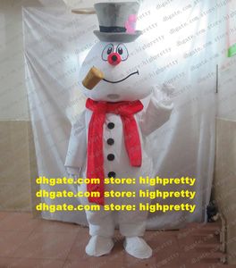 Christmas mais quentes do boneco de neve gelado mascote mascote Campanha de personagens de desenhos animados adultos propaganda as férias públicas ZX951