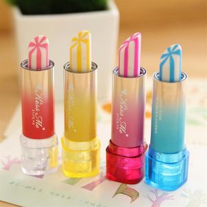 Kreativer süßer Kawaii-Lippenstift-Radiergummi für Kinder, Studenten, Geschenk, Neuheit, Schulbedarf, G1016210K