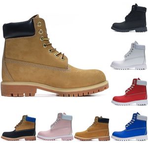 Designer Boots australia Premium Waterproof Oxford Hiking Boot Mens Womens Winter Outdoor Shoes Plate-forme Platform martin booties Yellow Brown Leather Sneaker on Sale