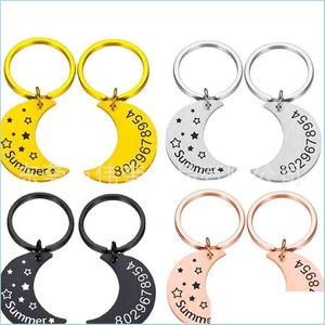 Hundtagg -ID -kort Dog Tag Personlig PET PEPY CAT ID ID Graverade Custom Dogs Collar Accessories Anpassade Adradsnamn Taggar för katter DH3P8