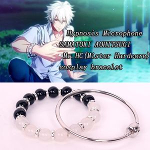 Strand Fashion Men Pani Bracelets Anime Hipnosis Mic Aohitsgi Samatoki Bangle RAB Battle Rdb Mr.HC Pulsera Cosplay Props Prezent biżuterii