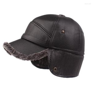 Boinas de chapéu de homem velho de alta qualidade Homem de alta qualidade, cúpula quente de cabeça quente preto/cinza Street de costura de moda