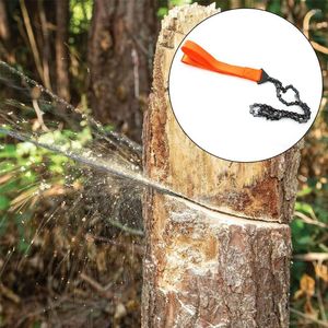 Sawtooth Hand Zipper Saw Garden Logging Outdoor Tools Portable Survival Chain Emergency Camping Hiking Tool