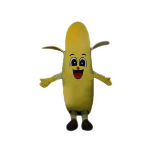 2022 NOVA VENDA DE FACTORY MASCOT HOT BANANA Costumes Caractere de desenho animado adulto SZ