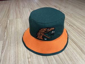 볼 캡 플로리다 A M University Famu 버킷 모자 오렌지 1 크기의 남성과 여성을위한 맞춤형 버킷 모자 T230224