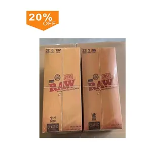 Smoking Accessories raw cone rolling paper cone 32 pack in a box