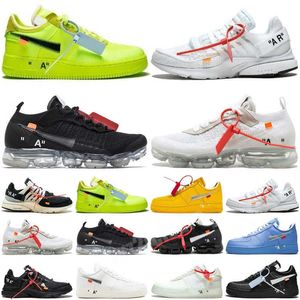 Men 'S Running Shoes White Red Blue Silver Metal Black Green And Women 'S Off Volt Low Three Gner Presto 36-46
