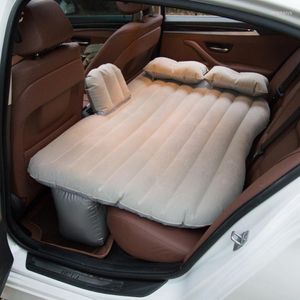 Interior Accessories Universal Car Back Seat Cover Air Inflatable Travel Bed Mattress For Vehicle Design Sofa Outdoor Camping Cushion