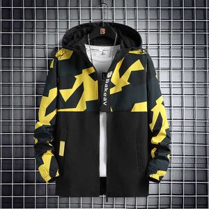 Kurtki męskie Man Black Windbreaker Windproof Waterproof na 2022 Spring Autumn Zip Up Kurtka męska odzież Bomber Streetwear Oversize 7xl 8xl T221018