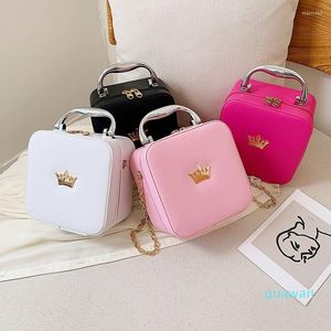 Kv￤llsp￥sar Kvinnor Fashion Pu Leather Portable Women Cosmetic Bag Multifunktion Resor toalettlagring Organisera handv￤ska kvinnlig smink