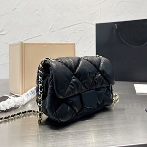 Luksusowa designerska torba na ramię dla kobiet Torebka z prawdziwej skóry Lambskin Buckle Messenger Torby