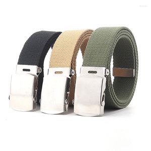 Cintos Menwomen Casual Belt Fashion Casais de luxo Slide Buckle Desiger