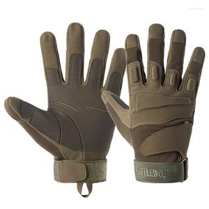 Cycling Gloves Tactical Full Finger Outdoor Sports Bicycle Antiskid Military Army Paintball Shooting Half Glove