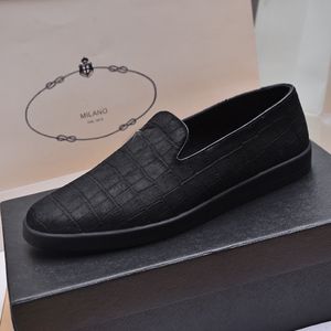 Mocassini da uomo di marca Abito Drive Gommino Scarpe Suola in gomma Pelle scamosciata Passeggiata Tempo libero Taglia 38-45