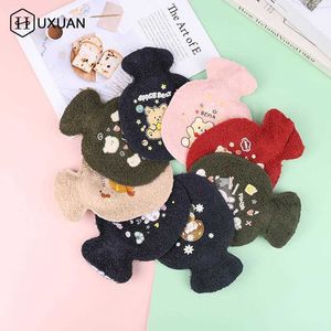 Other Home Garden Cartoon Warm Hot Water Bottle Mini Portable Plush Washable Water Injection Safety Explosion-proof Warm Hands Bag Handwarmer T221018