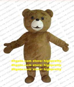 New Ted Teddy Bear Mascot Costume Adult Cartoon Character Outfit Suit Appreciation Banquet Business Street CX2026