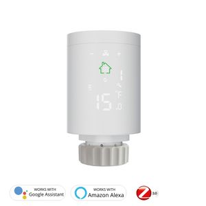 Smart Home Control Temperature Tuya Zigbee 3.0 Radiator Actuator Programmable Ttatic