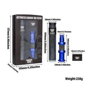 Kohlekugelzubehör, Zigarette, Aluminiumlegierung, Tabakfilter, Rauchpfeifen, Aktivkohle-Teerfilter, Wasserpfeife, Glasbong, Dab-Rig, Trockenkräuterfilter