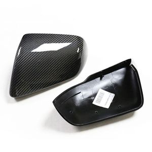 Car Side Mirrors Cover For Mustang 20 15-2022 US Edition Package Carbon Fiber Replacement Rearview Mirror Housing