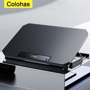 Tablet PC Stands Laptop Stand Adjustable Cooler Base Support Portable Notebook Cooling Pad Holder For Macbook Gamer Accessories W221019