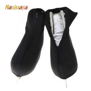 Patins de gelo Nasinaya Neopreno Material Sapatos de patinação Figura Tampa para crianças Roller de proteção para adultos Acessórios esportivos de skate L221014